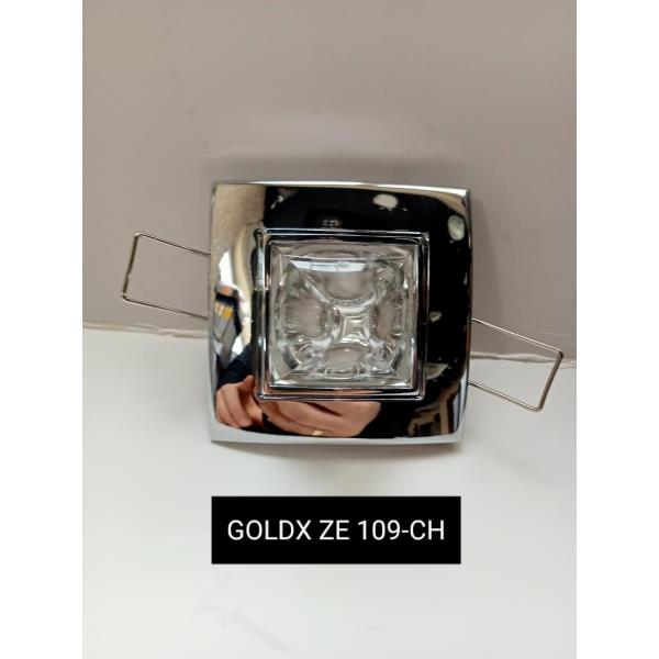 GOLDX KARE PİRAMİT HELOJEN SPOT ARMATÜR  KROM